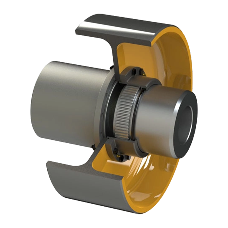 NGCLZ Type Crowned-Gear Coupling with Brake Wheel (Extended)
